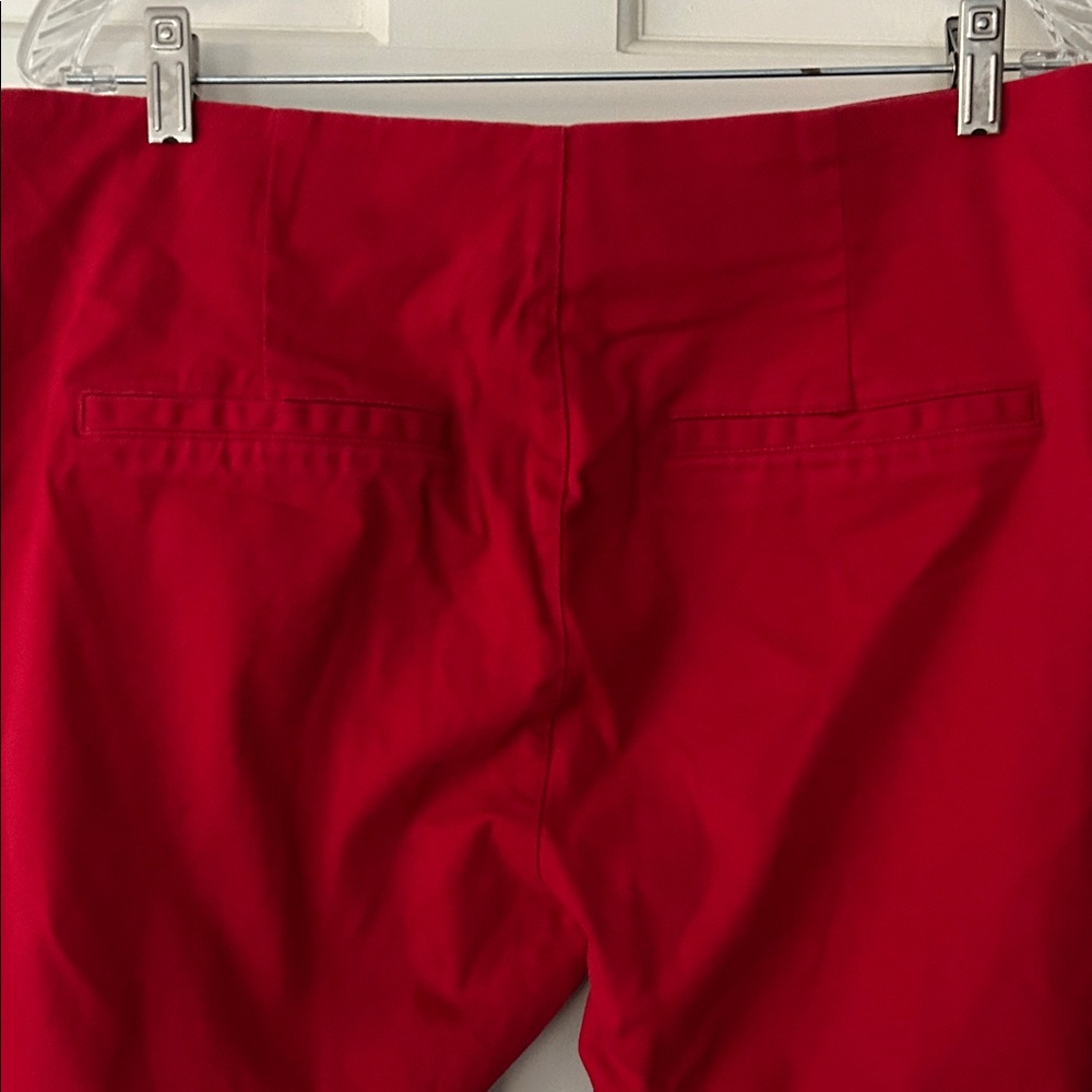 Old Navy Women's Bold Red Cropped Pants - size 16 - Picture 9 of 11